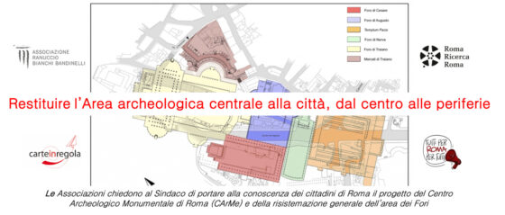 Restituire l’Area archeologica centrale alla città, dal centro alle periferie